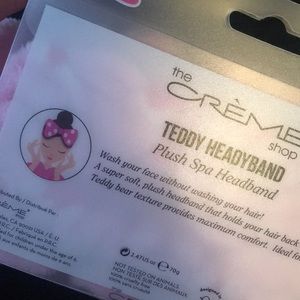 The Crème Shop Accessories - Plush Spa headband The Crème Shop Accessories - Plush Spa headband